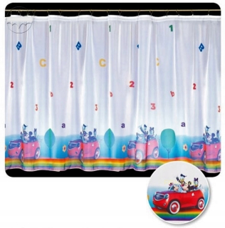 Detské záclony - Pink Semi -Darling Curtain 135x260 Sprievodcovia