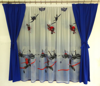 Detské záclony - Mg Kpl Curtain Disney Mix Designs + Sapphire Curtains
