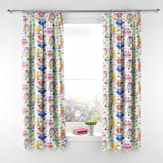 Detské závesy - Mg kpl curtain curtains Mini 75x160 Ready 2 ks