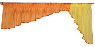 Detské záclony - Mg Lambrekin SHIST FOR pre záclony Farby výber 400 cm
