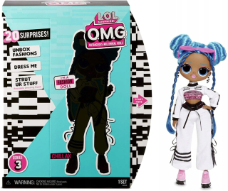 LOL bábiky - Séria MGA LOL SURPRISE OMG CHILLAX DOLL 3