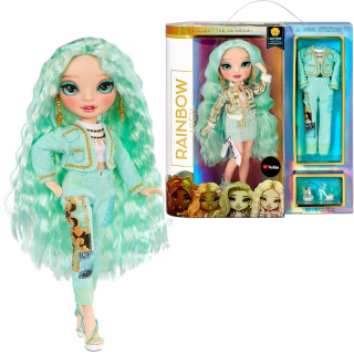 Bábika - MGA Rainbow High Core Fashion Doll-Mint Daphne