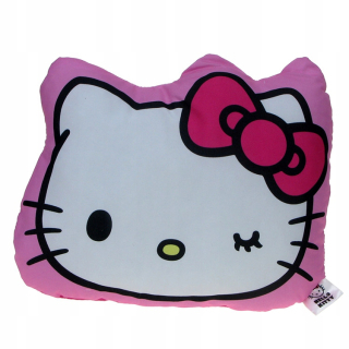 Detský dekoračný vankúš - Mäkký vankúš vankúš Kotka Hello Kitty (564336)