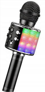 Wireless karaoke mikrofón - reproduktor Bluetooth