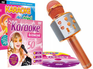 Wireless karaoke mikrofón z krajiny ľadu