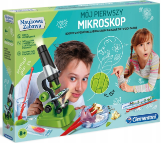 Vzdelávacie mikroskopové príslušenstvo CLEMENTONI 150 ZOOM