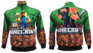 Minecraft - Mikina Minecraft Veľkosť 128 MC5 vzor