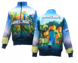 Minecraft - Mikina Minecraft Veľkosť 158 MC1 vzor