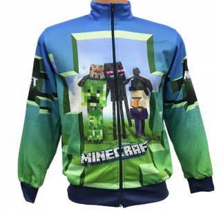 Minecraft - Minecraft Mikina Veľkosť 158 MC2 vzor