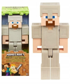 Minecraft - Minecraft veľký Steve figúrka v pancierových 25 cm, ggr04