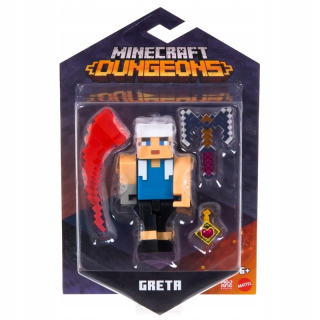 Minecraft  - MINECRAFT GRETA FIGURINE + PRÍSLUŠENSTVO GTT57