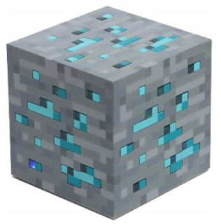 Minecraft - Minecraft nočné svetlo Ruda Diamond Block figúrka