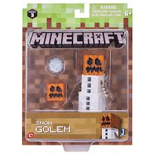 Minecraft  - Minecraft Mojang Snow Golem Snow figúrka 16479