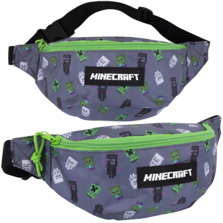 Minecraft - Minecraft Bedrový pás Vrecko Belt
