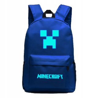 Školská taška, batoh - Minecraft batoh škola svieti tmy