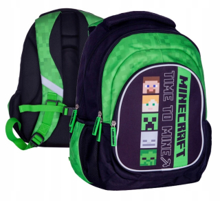 Školský batoh - Minecraft School Backpack School Bag Original 6000