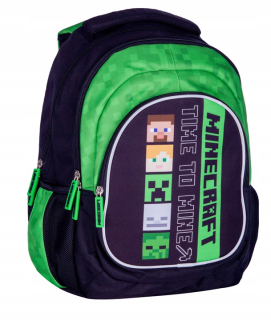 Školský batoh - Batoh Minecraft Alex Steven