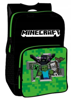 Školský batoh - Batoh Minecraft Batoh 35 cm s 3 vreckami