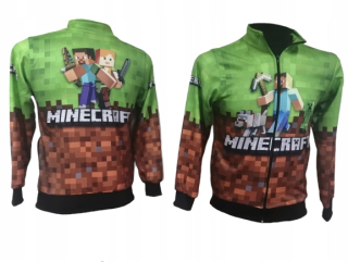 Minecraft - Mikina Minecraft Veľkosť 140
