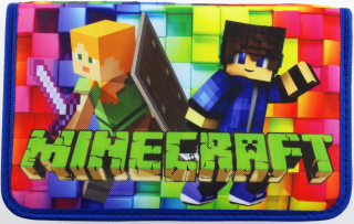 Minecraft - Minecraft školský peračník zložený vzor D11