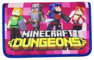 Minecraft - Minecraft školský peračník zložený vzor D45