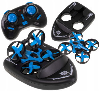 DRON MINI BOAT RC JJRC H36F tercet 2.4GHz 3v1
