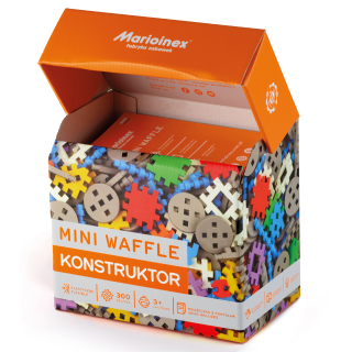 Stavebnica - Mini vafle vafle konštruktor 300 El Marioinex 3+
