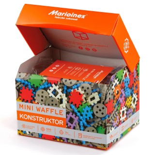 Stavebnica - MINI WAFFLE oblátky MARIOINEX 500 BLOKY Konštruktor
