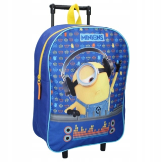 Detský kufor - Minionki Minion Suitcase na kolesách Deti Batožina