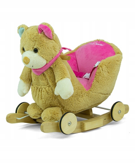 Polly Milly Mally - Ružový medveď