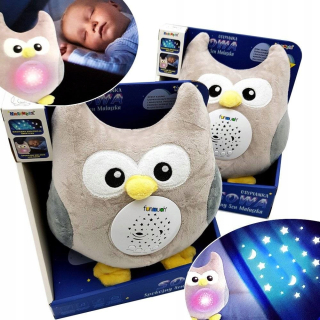 Medvedík Projektor Owl Kołysanki Puzzle Puzzle Upper