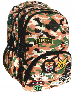Mládežnícka batohová púšť Camo Vojenská armáda