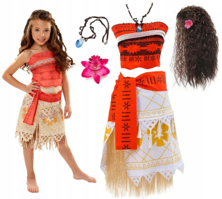 MOANA VAIANA - Kostým kostým Moana Vaiana 140/146