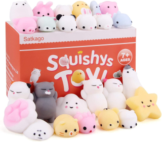MOCHI SQUISHY FIDGET PUSH POP IT CUSHIONS 20 ks