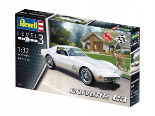 Modelovať lepenie 1:32 Corvette C3 07684 Revell
