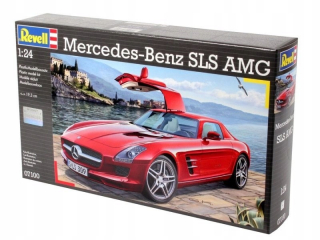 Model pre lepenie Mercedes-Benz SLS AMG