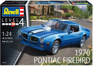 Model pre lepenie Pontiac Firebird 1970