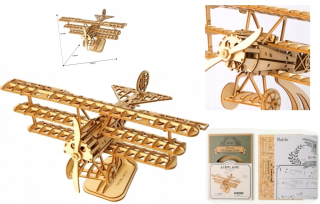 Model pre lepenie 3D lietadla puzzle