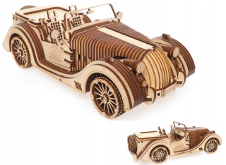 Model pre lepenie 3D Ugears puzzle - Auto