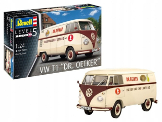 MODEL CAR na lepenie 1/24 VW T1 DR. OETKER