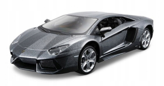 Kovový model Lamborghini Aventador 01:24 do kompozície