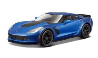 Kovový model Maisto Corvette Z06 1/24 BLUE