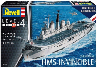 Plastikový model HMS Invincible Falkland WAR