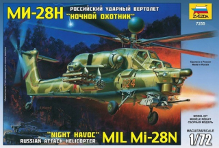 Plastové Mili-28N Rus Mil. Útok Hel.