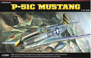 Plastikový model P-51C MUSTANG Red Tails