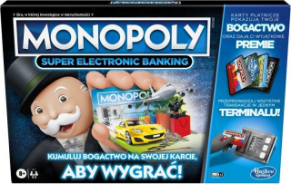 Monopoly Banking Super Electronic hry Hasbro
