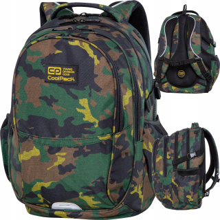 Školská taška, batoh - Moro batoh cp coolpack vojenské džungle chlapci
