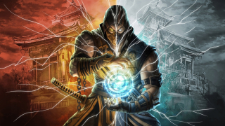 Samolepky do detskej izby - Nálepka na Mortal Kombat - plagát 60 cm K372