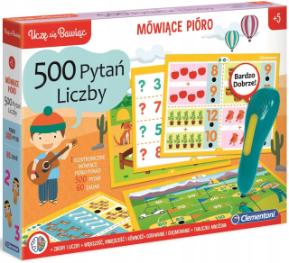 Hovoriace PEN 500 vzdelávacie hra počet otázok