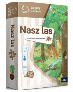 Hovorí Puzzle Naša Forest 100 El čítať Albik